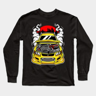 car racing night Long Sleeve T-Shirt